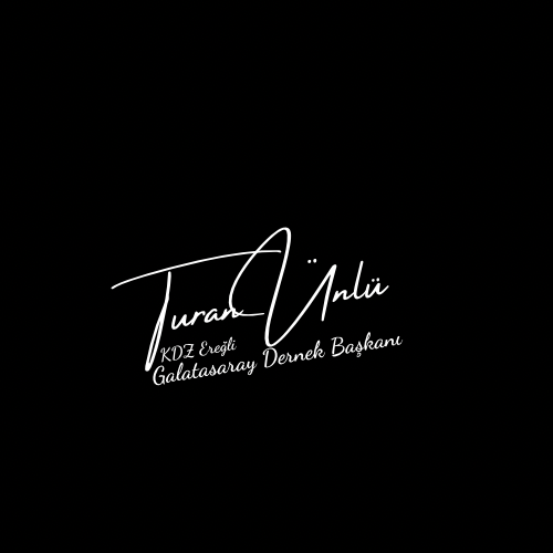 Turan Ünlü İmzası